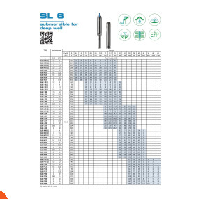 طلمبة أعماق استانلس 20 حصان 6 مرحلة إيطالي ماركة SEALAND موديل SL6 I200